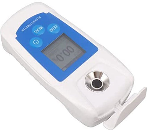 0‑55% Digitale Refractometer Hoge Nauwkeurigheid Suiker Testermeter Brix Ideaal voor Drinkwaterdrankje Kombucha Boomgaard Fruitsap Koolhydraatgehalte Draagbaar Refractief