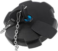 Tankdop met slot - Anti-verlies - MAN TGA TGX TGS Actros Atego - 80 mm - Brandstoftankdop - Geschikt voor vrachtwagens - Zwart