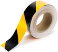 Reflecterende Tape Geel en Zwart voor voertuigen - 5cm*25m - Waterdicht en zelfklevend