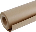 Bruin kraftpapier rol 61 cm x 30 m - gerecycled papier voor handwerk, kunst, cadeauverpakking - post en verzending.