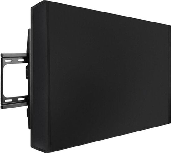 TV afdekking outdoor 55" - 58" zwart weerbestendig - universele displaybeschermfolie - 137 x 89 x 14 cm - TV cover voor buiten .