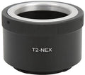 Lensadapterring T2-NEX voor T2-montageobjectieven voor Sony E-mount NEX-3 NEX-3C NEX-3N NEX-5 en andere camera's lensmontageadapter