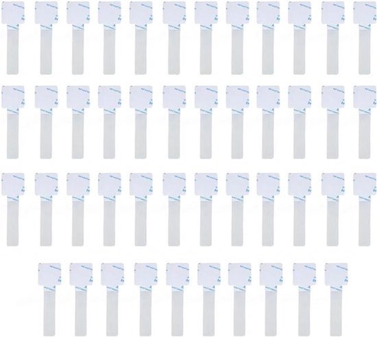 Kattenbescherming net - Buiten - Zonder boren - 50 stuks - Kattennet - Balkon - Raamnet - Geschikt voor katten - Zwart - Beschermingsnet voor buiten, balkon, raam, kat