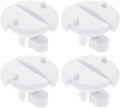 - Koelkast Vent Clip - Spanschroef - Wit - Vergrendeling - Compatibel met Dometic L100 L200 - Camper of Caravan - 4 stks Sluiten Clip Schroef Vent Sluiting.