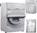 Waterdichte outdoor wasmachineafdekking met zonwering - Zilver, 60 x 60 x 85 cm