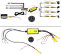 Auto Backup Camera Splitter Schakelaar, 4 Input 1 Auto Video Switcher Video Systeem Auto onderdelen voor Switcher Converter Video