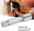 Draadtap, 1/4 Inch Draadtap, Snelstaal 18 Tanden Tap, voor Roestvrij Staal Ijzer Gietijzer Gelegeerd Staal, Amerikaans Systeem, Draadsnijhouders