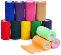 Zelfklevende Tape Set 12 Kleuren - 4,5 m x 10 cm, Elastisch
