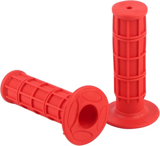 Motorhandvatten - Handvatten Motor - Comfortabel Rijden - Antislip Siliconen - 22mm Universeel - Rood