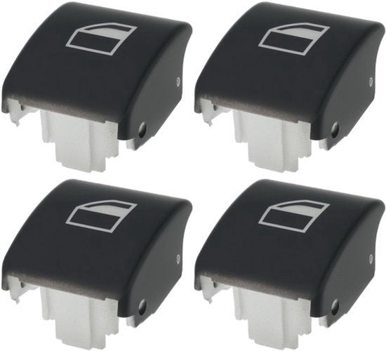 4 Stuks Vervangingsonderdeel Raam Schakelaar Knop 61318381514 Geschikt Voor BMW X5 E53 Geschikt Voor BMW 3 Serie E46 E90