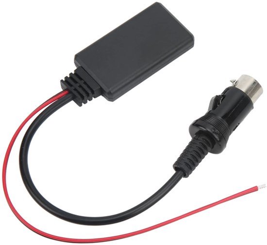 Draadloze 13-pins Bluetooth 5.0 audio-adapter van ABS-materiaal voor Kenwood autoradio's, voor eenvoudig en snel draadloos muziek streamen in de auto