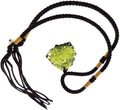 Kristal Ketting met Onregelmatige Moldaviet Steen - Natuurlijke Energie Hanger voor Healing - Spirituele Sieraden Gift.