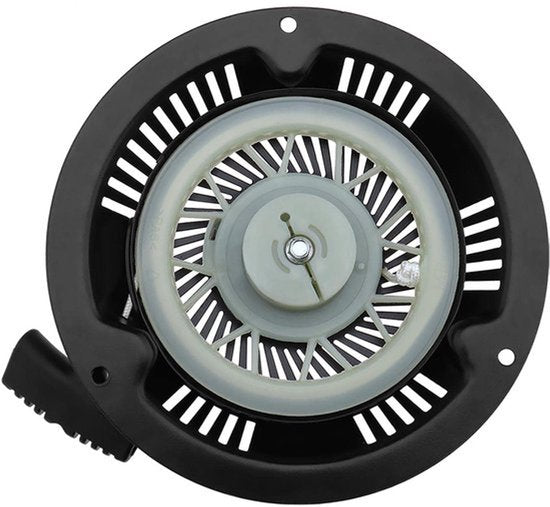 Vervangende trekstarter voor grasmaaier 340102501216 340104801216 Compatibel met Hecht 548SW 548 SX 548 SWE 5484SW 5484 SX Coil Pull Starter Metaal