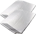 10 stuks autogeluidsisolatiepads, stille warmte-isolatie en schokabsorptiepads, geluidsisolatiepads voor de motorkap van auto's voor audio-isolatie en demping (25 cm x 18 cm x 5 mm)