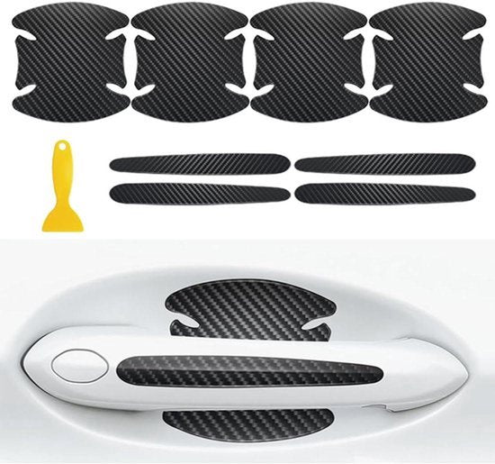 Universele deurklinkbescherming folie voor lakbescherming - set van 8 stuks