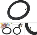 14 inch fietsbinnenband met hoekventiel, elektrische fietsbinnenband van butylrubber, binnenbanden met metalen gebogen ventiel, E-bike-accessoires (14x2.125)