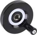 Rond Bakelieten draaibank-freesmachine achterste krulhandwiel met draaigreep voor draaibank-freesmachine (10 * 80mm)