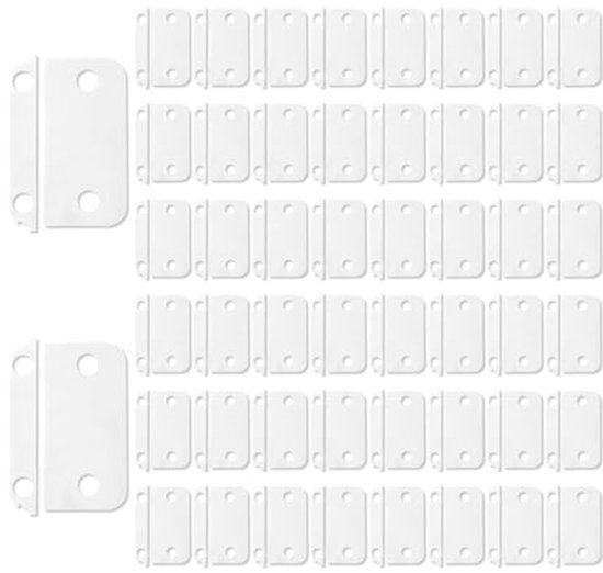 50 Stuks Dubbelzijdige Plakstrips voor Alarm Sensors - Duurzame Voorgeknipte Vervangingtape voor Ring Alarm Contact Sensors (2e Generatie)