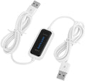 USB 2.0 Laptop Datalink Bestandsoverdrachtkabel, Online Laptop PC naar PC Data Link Bestandsoverdrachtkabel Brug Hoge Snelheid Laptop USB naar USB PC Data Bestandsoverdrachtkabel Link Directe Kopie Tu