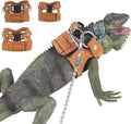 Verstelbaar Harnas voor Baardagamen - Accessoires - Reptielenriem - 3 Maten - Geschikt voor Verschillende Kleine Reptielen - Inclusief Riempje van 1,6 meter