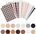 Waterdichte PVC schroefafdekking voor meubels - Set van 756 stuks - Decoratief - Ø 21 mm