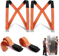 Verhuis Harnas Met Tilbanden Set - Verhuishulp - Verhuisbanden - Riem Voor Verhuizing - Tilhulp - Spanbanden / Tilbanden - 270kg Draagkracht - Meubeltransporter - Verhuizen - Draagband - Set Voor 2 Mensen
