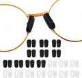 Dailygoods - 20 Paar Antislip Neuspads voor Brillen van Siliconen