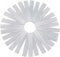 Hoofdbeschermende netten voor bloemen 12 cm - 100 stuks, roos bloem knop bescherming mesh cover voor bloemisten (transparant)
