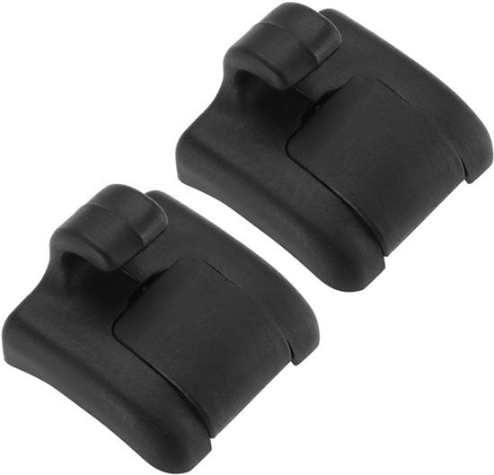 2 stuks clips voor de achterruitzonwering, haakbeugel voor de raamzonwering, compatibel met Audi A3 A4, OEM 8E0861337/8E08613374PK