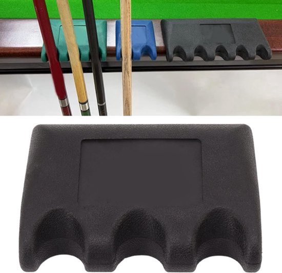 3 Gaten Biljartkeu Houder - Draagbaar - Antislip Ondersteuning