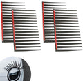 Auto Koplamp Wimpers, 2 Pairs Aangepaste Waterdichte Zwarte 3D Wimpers voor Auto Koplampen, Stickers, Grappige Auto Stickers voor Decoratie, Koplampen met Glimlach, Auto Spiegel Stickers
