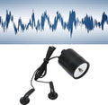 Microfoon voor Door de Muur, Verbeterd Microfoon Audio Oorluisterapparaat, Versterker voor Stem Luister Detector, Versterkersysteem voor Door de Muur voor Olielekkage in