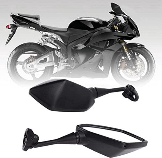 Cbr600 Spiegels Er6F Spiegels Zwart Paar Motorfiets Achteruitkijkspiegels Links Rechts Vervanging Voor Cbr600Rr Cbr600 F4 F4I Cbr1000Rr Cbr250R