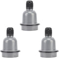 Set van 3 E27 Lamp Holders - Waterdicht, Corrosiebestendig en Warmte-isolerend