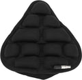 Fietszadelhoes TPU Opblaasbaar met Pomp - Waterdichte Fietszadel Cover voor Heren en Dames - Geschikt voor Statische Fietsen en Fitnessapparatuur - Zwart (150cm)