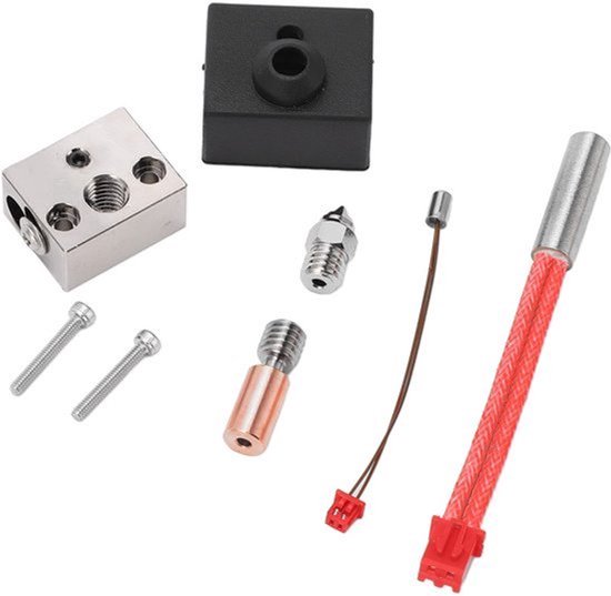 Hot Kit 3D Printer CR 10 Smart Pro - 24 V, 40 W - Inclusief Verwarmblok, Extruder en Nozzles