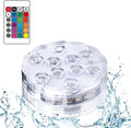 Onderwater LED verlichting met afstandsbediening voor zwembad, vijver, aquarium - RGB lamp in 10 kleuren