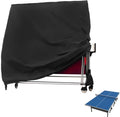 Tafeltennistafelhoes: Tafeltennistafel Buiten Waterdicht Winddicht UV-bestendig Oxford Stof, Tafeltennis Beschermhoes Tafeltennishoes voor Tafeltennistafel - 185×70×165cm