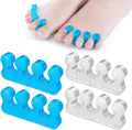 Gel-teenverdelers - Pedicure - Teennagelverdelers - Mannen Vrouwen - Nagellaktoepassing - Pedicure Manicure - Nagelkunst