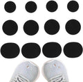 Hechtreparatie Patches voor Sneakers en Kleding, Pack van 12, Ronde Patches voor Schoen- en Hakreparatie, Bescherming tegen Schoengaten, Eenvoudig te Gebruiken, Hechtingsfunctie