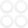 4 stuks Bad Wastafel Pop Up Plug Cap Washer Seal 43,5 x 28,5 mm Siliconen Ring Gasket Afvoerput Seal Geschikt voor Wastafelpluggen en Afval