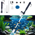 Aquarium stofzuiger-Aquarium stofzuiger elektrisch-Aquariumreinigingsset - Automatische reiniging - Instelbare waterstroom -aquarium stofzuiger bodemreiniger- Aquariumreinigingsset - Inclusief stekker