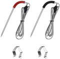 2 stuks vervangende probes compatibel met Weber gas- en rookvuurthermometer - Vervangende set vleesgrill-probes