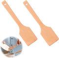 Spatel Set - Hittebestendige Houten Spatel - Anti-aanbakkeukengerei - Beukenhout - Koken en Bakken - 28,5 cm