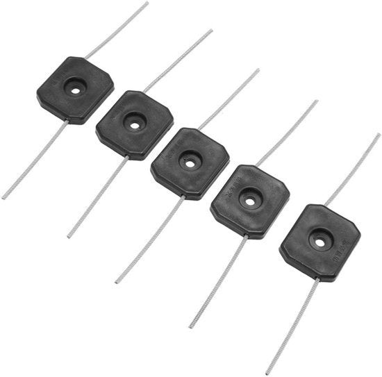 5 stuks vervangende trimmerkop met 150 mm trimmerdraad, trimmerkop voor tuingereedschap voor elektrische grastrimmers