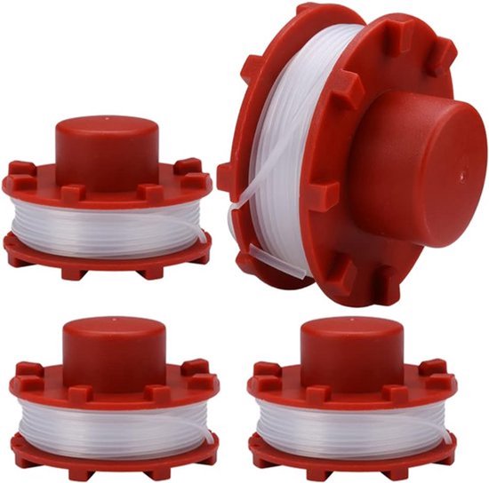 Spoel geschikt voor Einhell GE-CT 36/30 Li E SOLO AGILLO 36/255 BL AGILLO 18/200 3405096 Reserveonderdelen Trimmer (4 stuks)