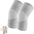 Kniebrace voor artrose en sport - 2 stuks - acupressuur - compressie - verstelbaar - bamboe - XL