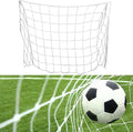Set van 2 zware, weerbestendige vervangingsnetten voor voetbaldoelen van 1,2 x 0,8 meter, duurzaam materiaal voor langdurig gebruik en optimale speelervaring