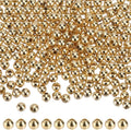 300 Stuks Stainless Steel Gouden Spacer Beads - 4mm x 3.5mm - 1.6mm Gat voor Sieraden Maken