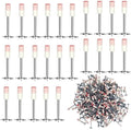 Ronde Nagels 100 Stuks - 7,3 mm Handstalen Spijkerpistool voor Beton en Muurbevestiging